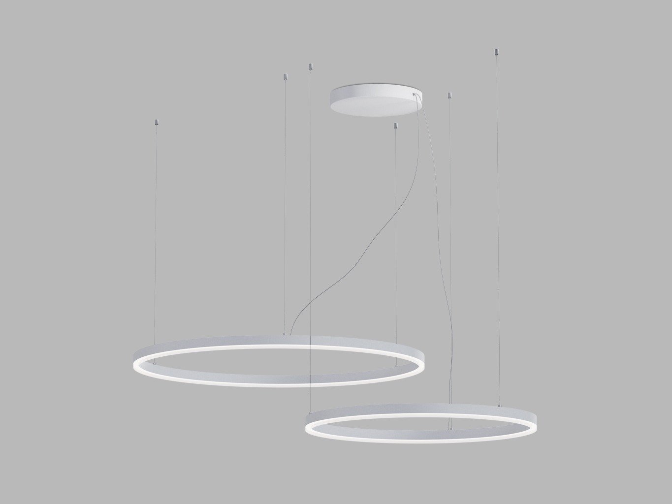 AR CIRCLE SET — Apvalus pakabinamas LED šviestuvas · CRI>90 · CCT 2700—4000 K