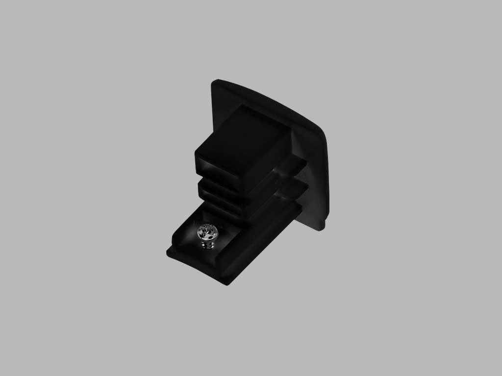 AR ECO TRACK END CAP BLACK — Galinis dangtelis · juoda · ECO TRACK 230 V