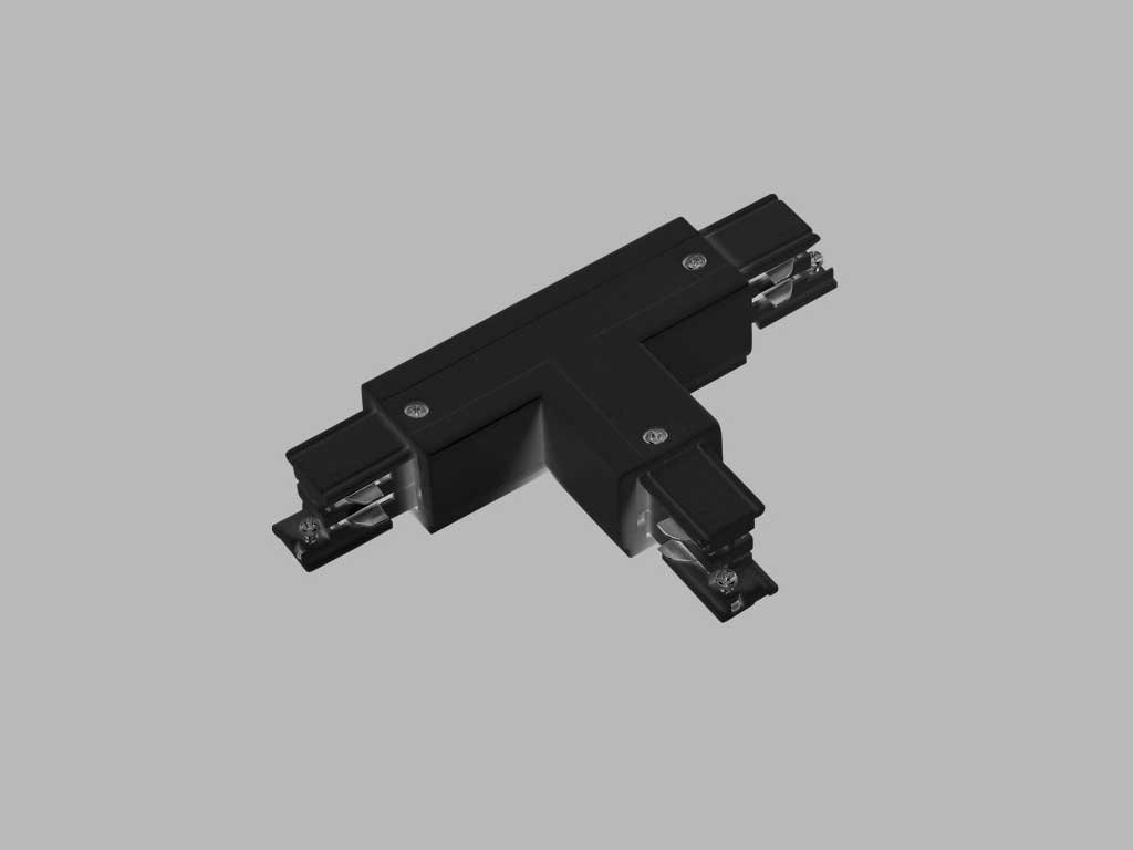 AR ECO TRACK LEFT 1 T-CONNECTOR BLACK — T formos jungtis (kairės 1) · juoda · ECO TRACK 230 V