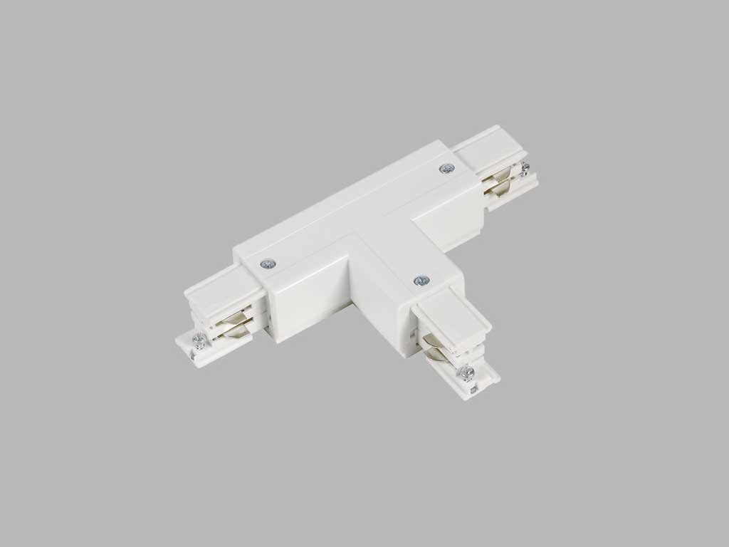 AR ECO TRACK LEFT 1 T-CONNECTOR WHITE — T formos jungtis (kairės 1) · balta · ECO TRACK 230 V