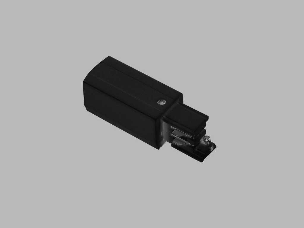 AR ECO TRACK LEFT LIVE END BLACK — Galinis maitinimo įvadas (kairės) · juoda · ECO TRACK 230 V