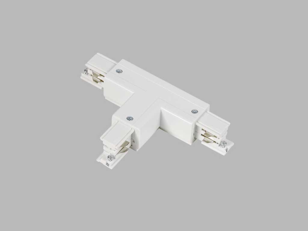 AR ECO TRACK RIGHT 1 T-CONNECTOR WHITE — T formos jungtis (dešinės 1) · balta · ECO TRACK 230 V