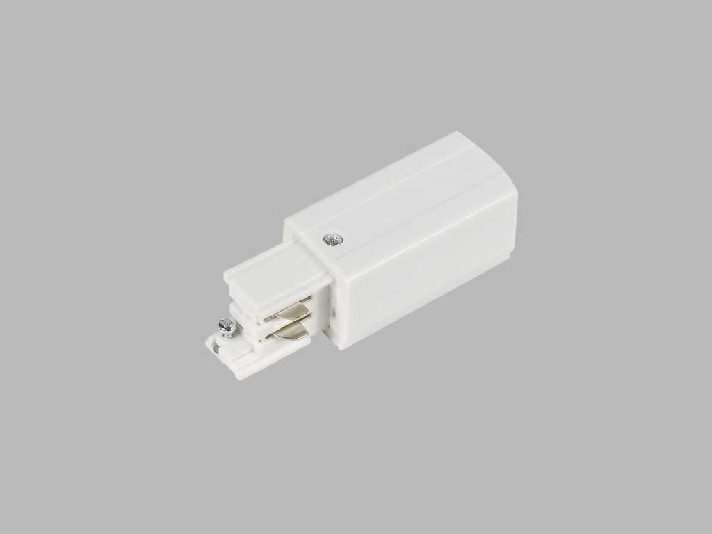 AR ECO TRACK RIGHT LIVE END WHITE — Galinis maitinimo įvadas (dešinės) · balta · ECO TRACK 230 V