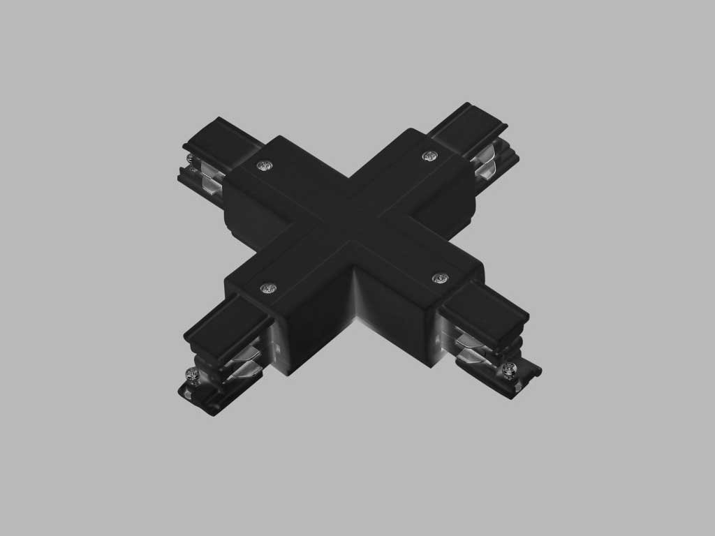 AR ECO TRACK X-CONNECTOR BLACK — X formos jungtis · juoda · ECO TRACK 230 V