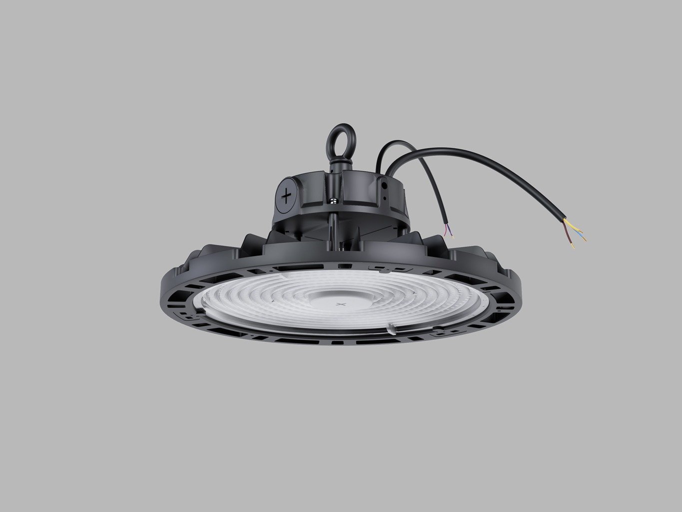 AR HBAY PRO — Apvalus pakabinamas LED šviestuvas · CRI>80 · CCT 3000—5000 K