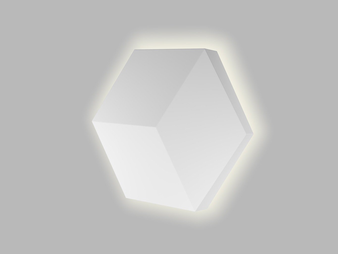 AR HEXO — Sieninis LED šviestuvas · CRI>90 · CCT 2700—4000 K