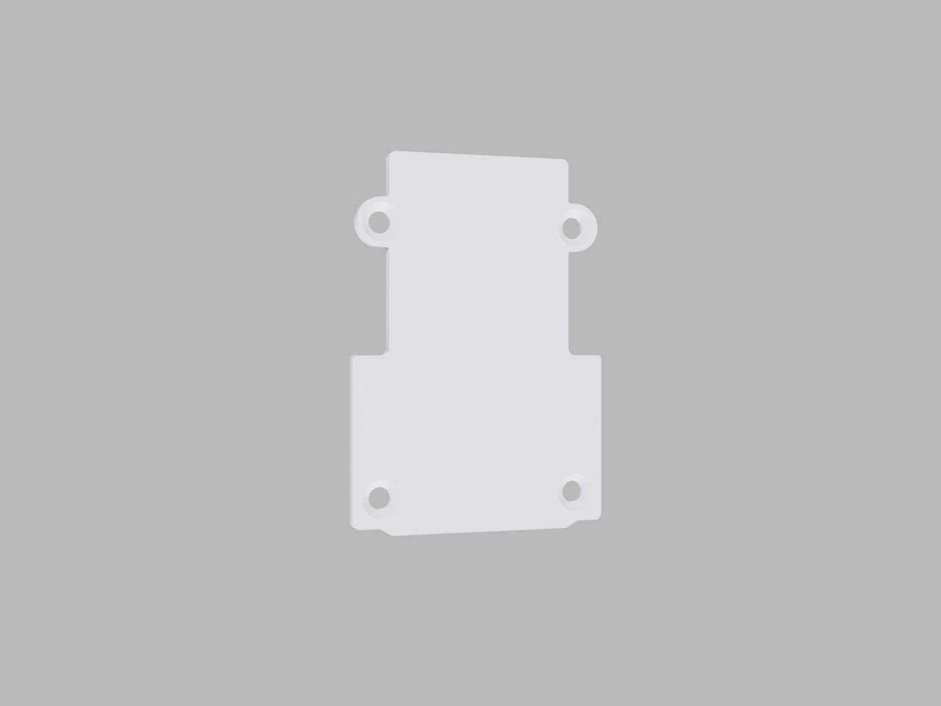 AR MAG IN END CAP WHITE