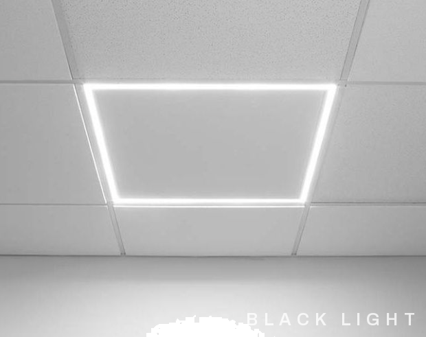 FRAME PANEL LIGHT — Įleidžiamas LED panel šviestuvas Armstrong ir gipso kartono luboms
